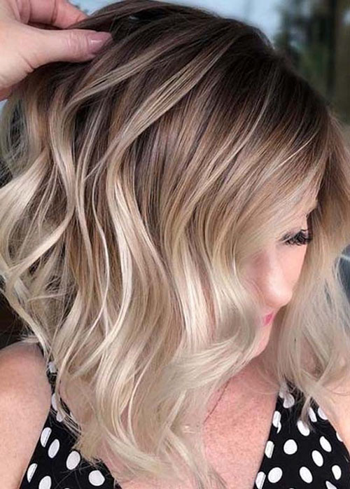 45 Beautiful Brown To Blonde Ombre Short Hair Hair Color